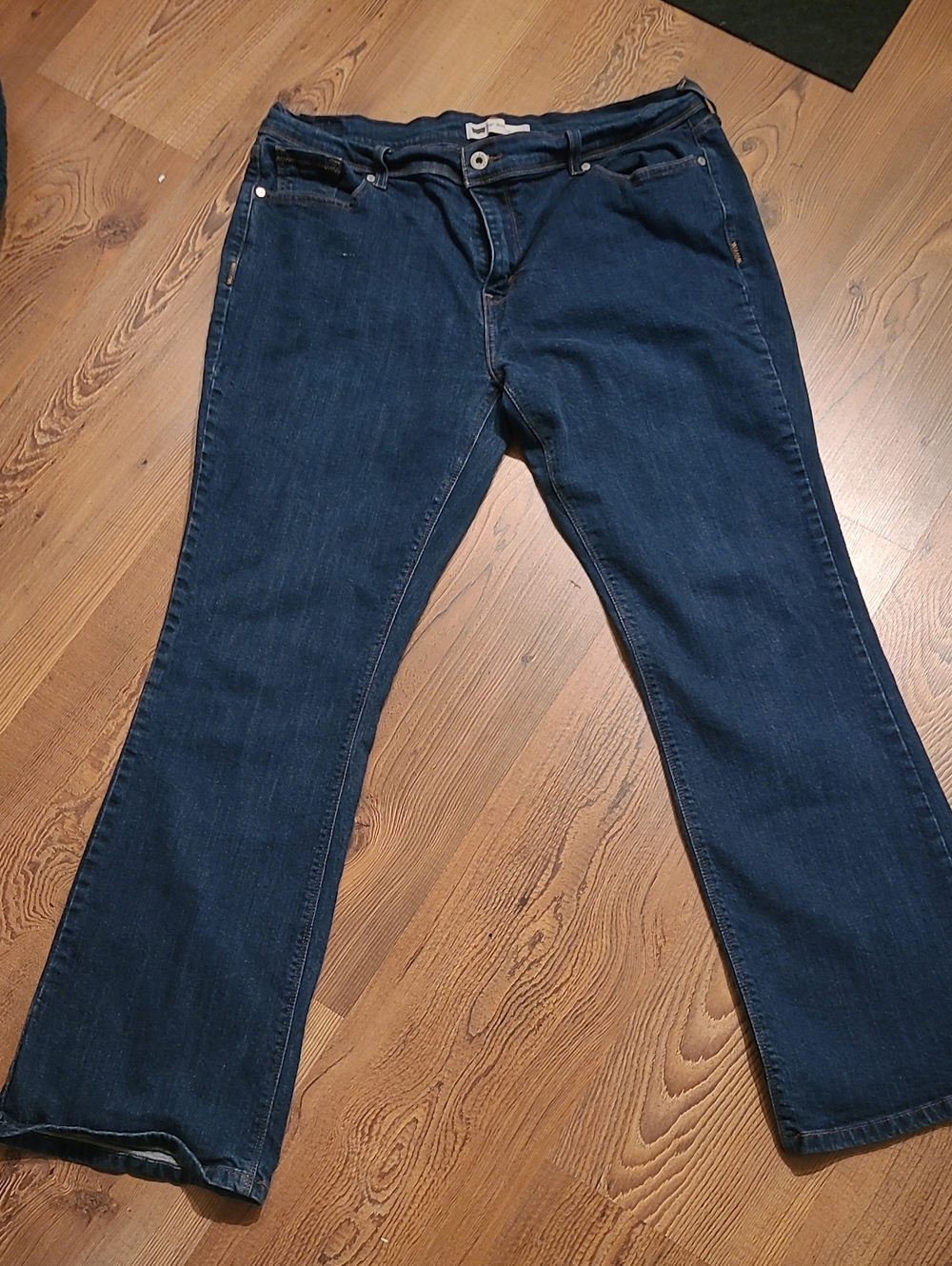Levi's Boot Cut 515 Dark Blue Stretch Jeans
